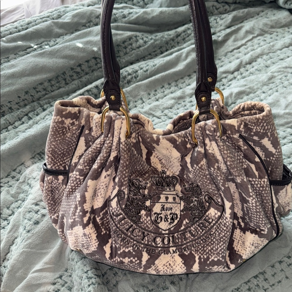 Juicy Couture Snake-Print Tote Bag - Picture 2 of 10